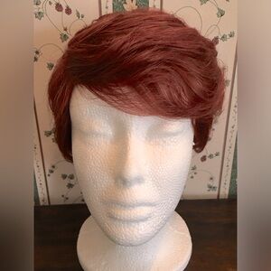 Copper Colored Synthetic Wig